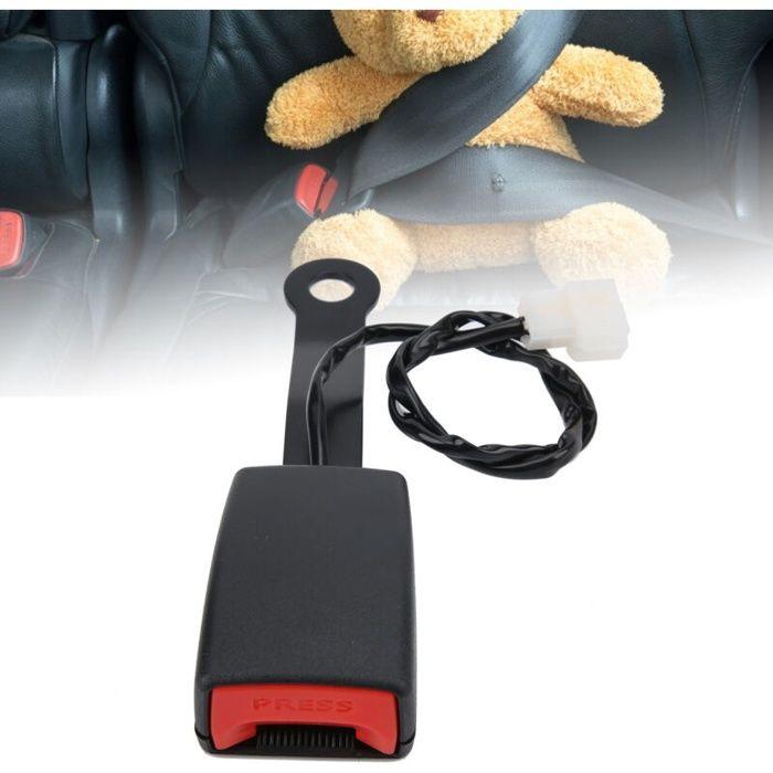 Boucle de ceinture de sécurité de 7,48 pouces remplacement universel pour voiture