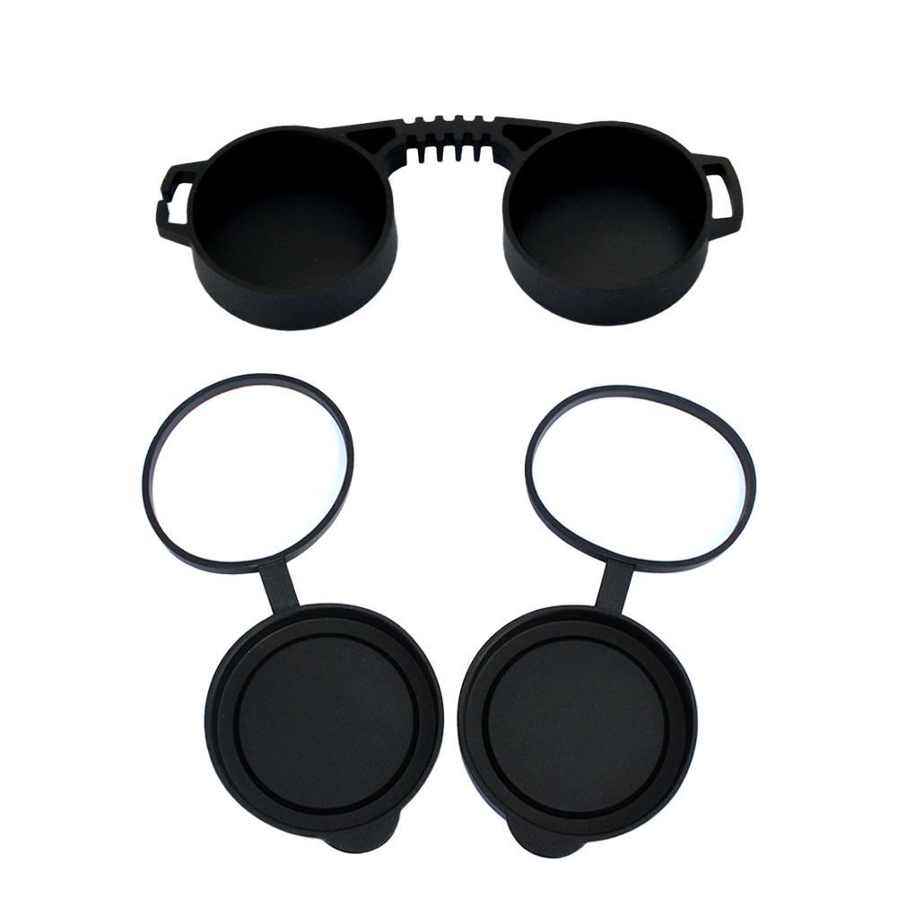 Binoculars Protective Cover 42mm/52mm Rubber Eyepiece Cover Accessories Objective Fire Lens Spyglass Decoration Prevention W2N4