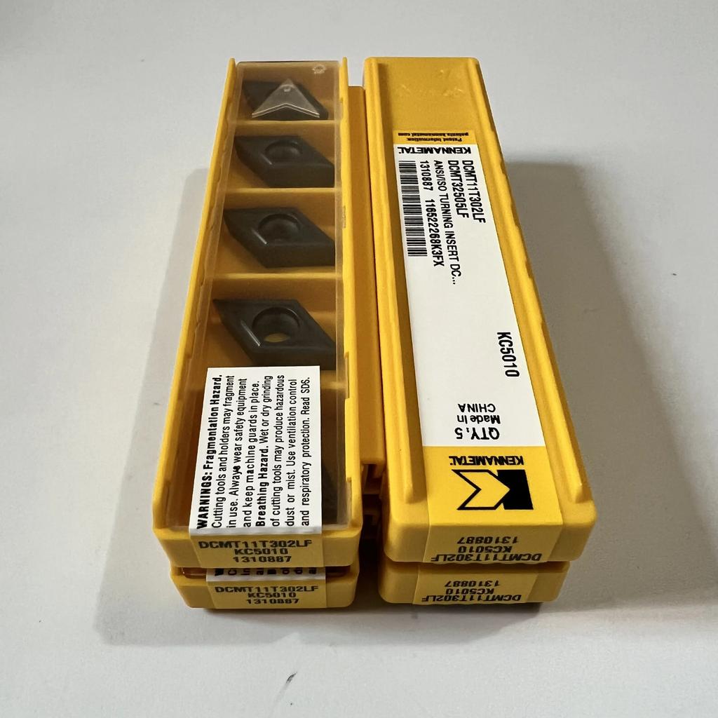 KENNAMETEL / DCMT11T302LF KC5010 / Original Carbide Blade 10 Pcs