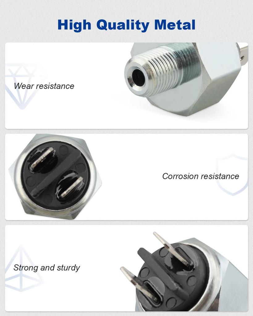 ANODZU Гидравлический выключатель стоп-сигнала заднего тормоза Подходит для Harley Davidson Sportster Dynasoftail FLHS Heritage Road