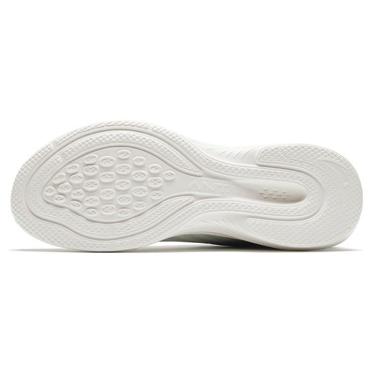 Anta Толстая подошва амортизирующие нескользящие износостойкие низкие кроссовки для бега мужские кроссовки серые зеленые белые 912335503-4