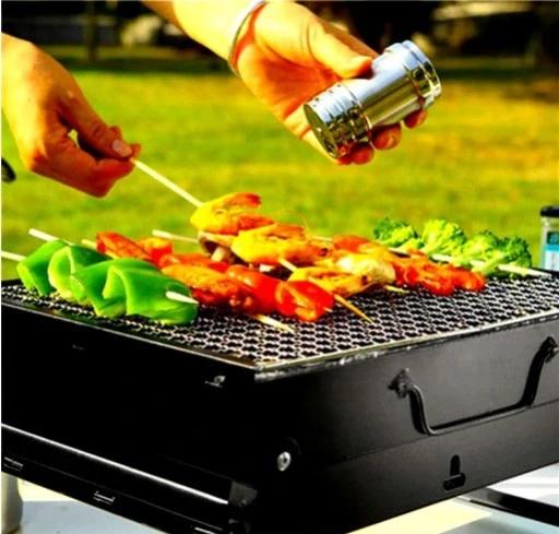 Grill Ogrodowy Przenośny Ruszt Węglowy Turystyczny