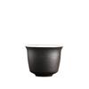 Black Ceramic Teacup Handmade Porcelain Tea Cup  Tea Accessories Home Master Cup Portable Tea Set Meditation Cup