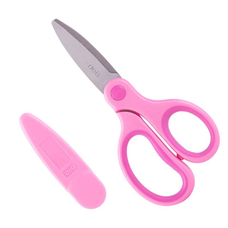 Deli Ergonomic Safety Scissors for Kids