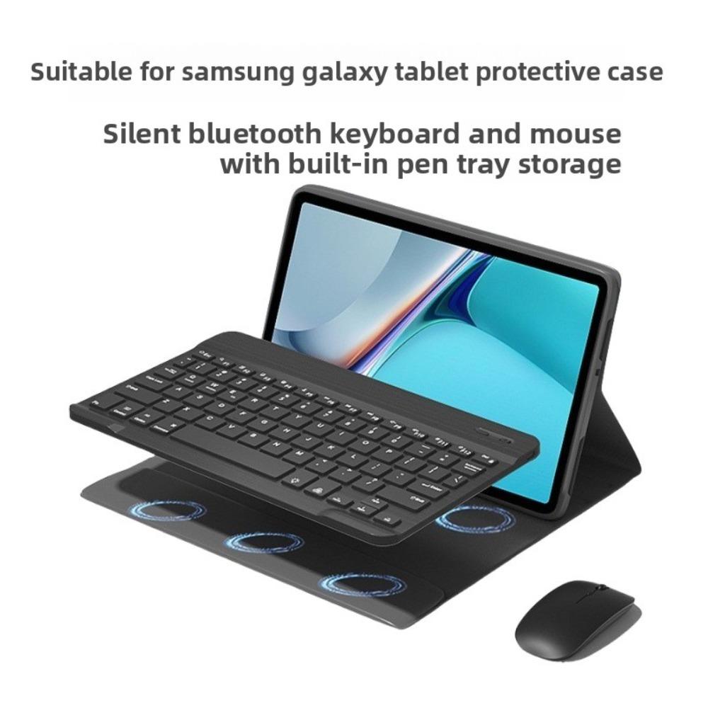 Для Samsung Galaxy Tab S9Ultra чехол с Bluetooth-клавиатурой совместимый S7 S8 S9 FE ультратонкий защитный чехол