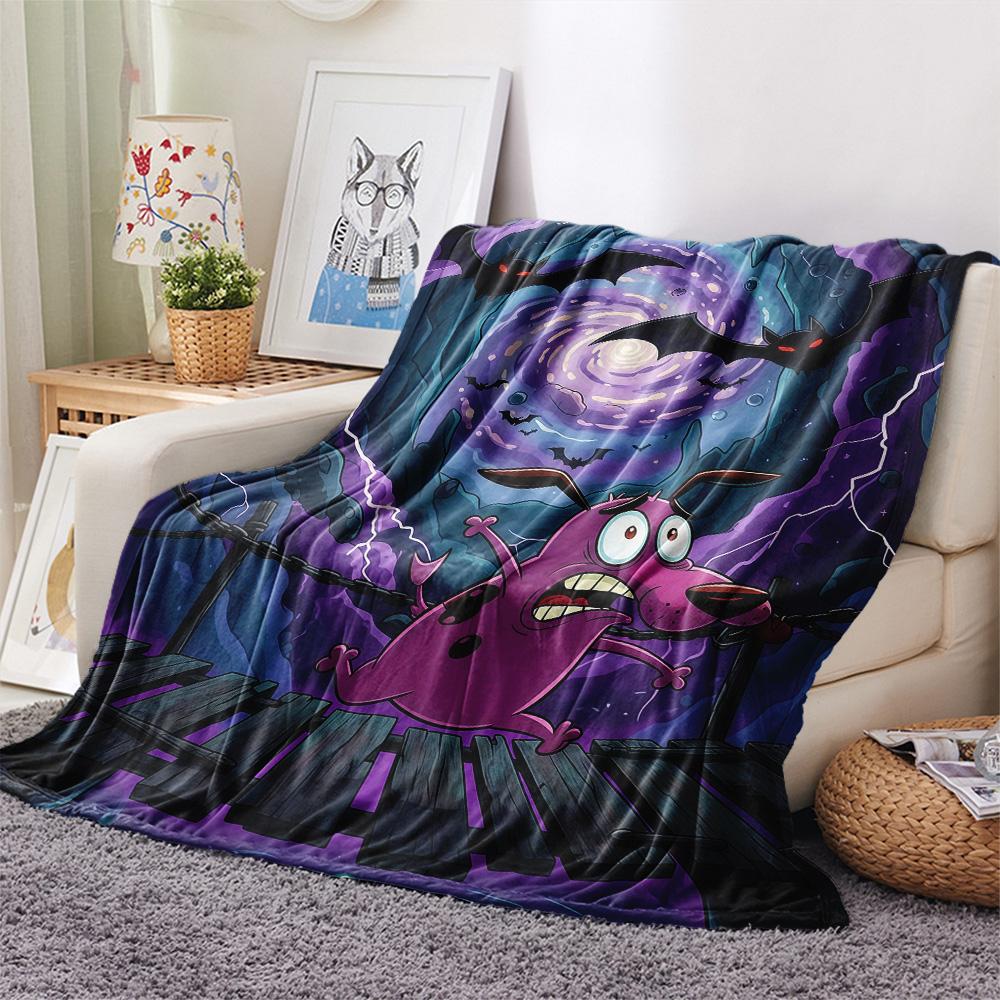 CourageFlannel Blanket, High quality Comfortable for All Seasons, Home Decor, Warmth and Comfort