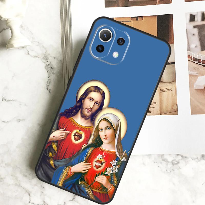 Стих из Библии Иисус Христос Чехол Для Xiaomi 13 14 Pro Ultra 12 13 Lite 11T 12T 13T POCO F5 M6 X3 X5 X6 Pro F3 M5s Обложка