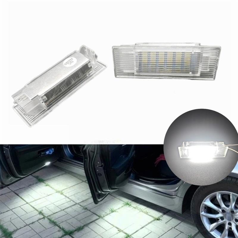 2x LED Door Courtesy Footwell Light Luggage Trunk Glove Box Lamp For BMW F20 F21 F30 F31 F34 F32 F10 F11 F07 F15 F26 E84