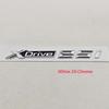 3D ABS Chrome Black Car Styling Logo XDrive 25i 25d Badge Rear Trunk Emblem Side Door Sticker for BMW Auto Accessories yo2