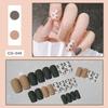 24 шт. Накладные ногти 'Sweetheart Wear Nails' Матовый Стиль Модные и Милые Накладные Ногти для Многоразового Использования LS