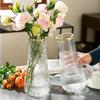 Extra Large Glass Vase for Tabletop Flower Arrangements: Hydroponic Fresh Flowers and Lucky Bamboo Decor