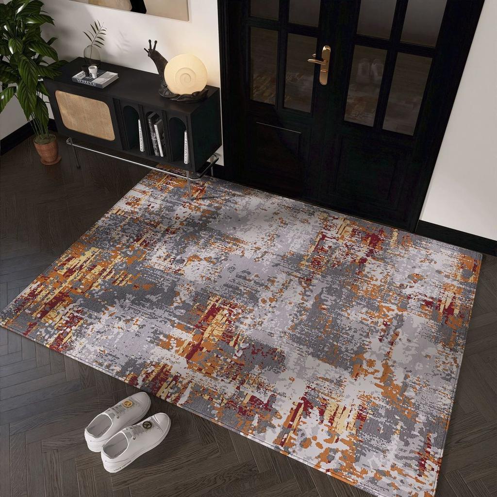 Rug for Hallways Kitchen Non Slip Machine Washable Carpets with Rubber Backing Soft Floral Rugs for Kitchen Decor