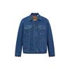 Levis однотонная удобная джинсовая куртка с длинным рукавом мужские куртки синяя 72334-0408