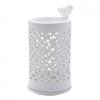 Hestia White Ceramic Wax Melt Burner With Butterfly