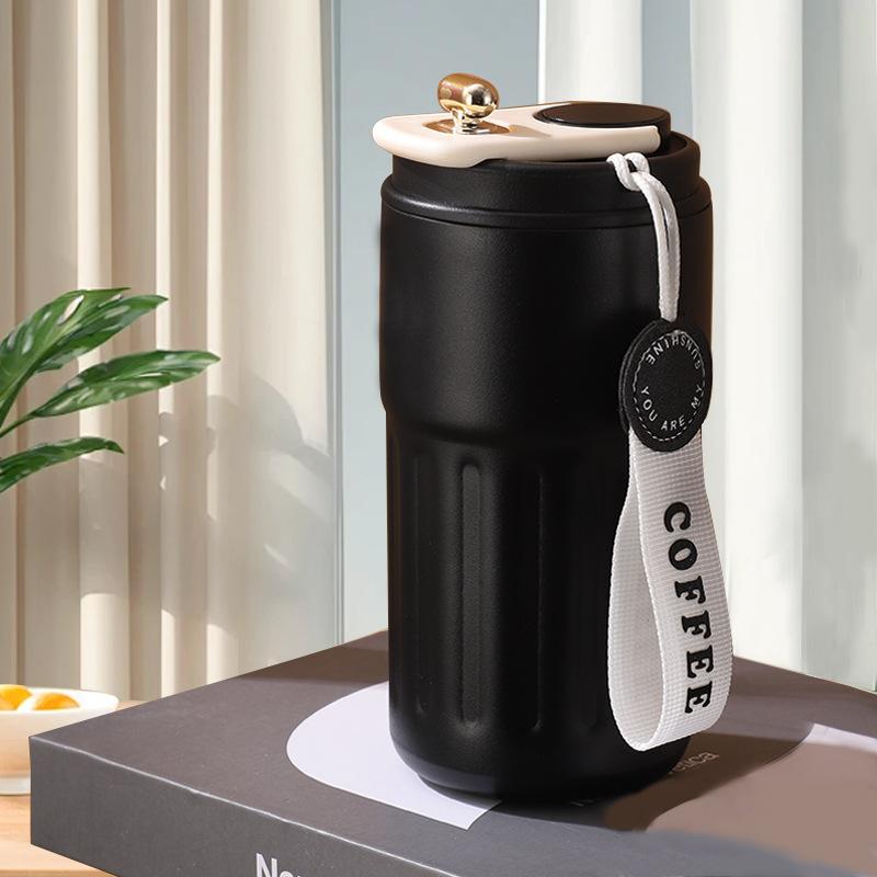 Термокружка из нержавеющей стали 316 с дисплеем температуры, кофейная кружка, портативная вакуумная, для автомобиля, удобная кружка, подарочная кружка высокой ценности