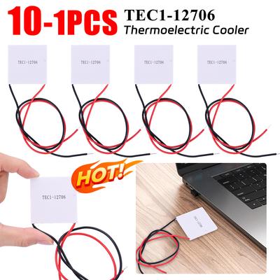 TEC1-12706 Термоэлектрический охладитель Пельтье 40*40MM 12V 5.8A Пельтье Полупроводниковые охлаждающие таблетки Модуль Пельтье Элемент
