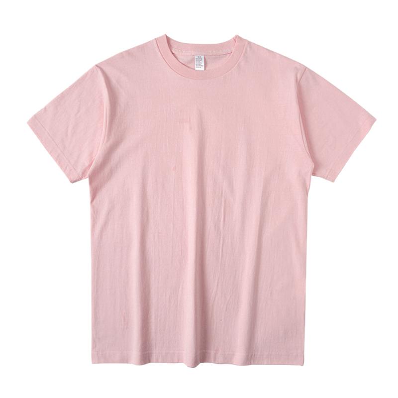 Хлопковый однотонный топ Dukeen Oversize Heavy T-Shirt для мужчин Летняя футболка с коротким рукавом Повседневные футболки One Piece