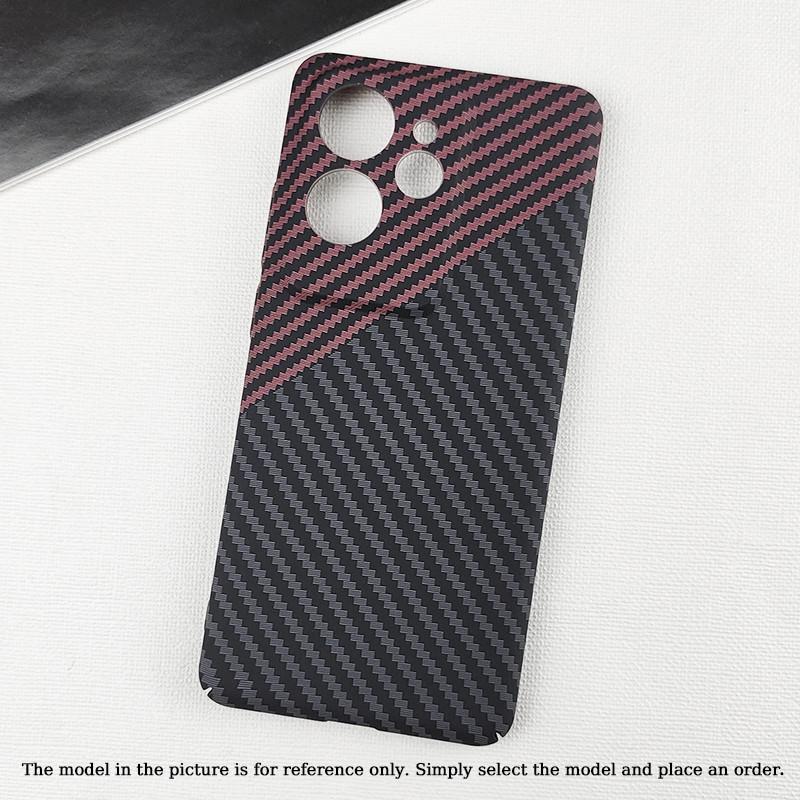 Роскошный ультратонкий текстурированный чехол из углеродного волокна для телефона Realme Neo7, противоударный матовый жесткий чехол из ПК с полным защитным покрытием