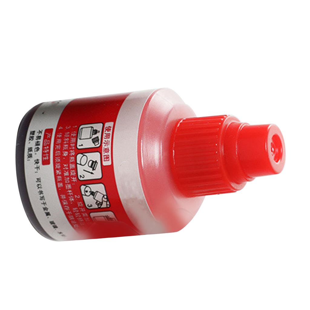 Чернила для маркера водостойкие, устойчивые к выцветанию, быстрозаправляемые масляные чернила для маркера с системой дозирования капель