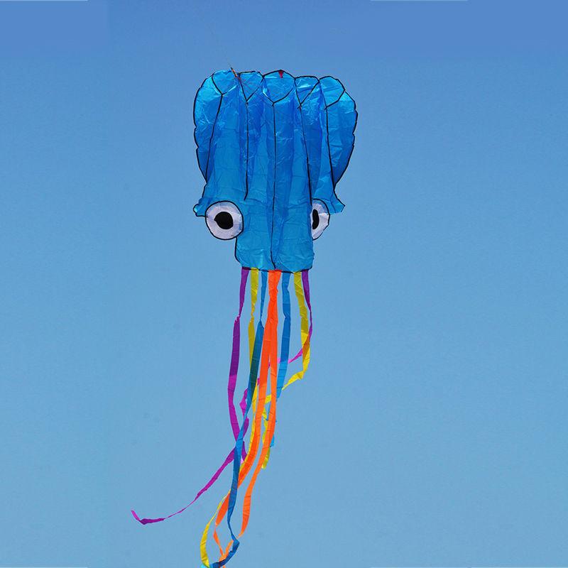 3D 4M однолинейная форма осьминога летающий змей на открытом воздухе спортивная игрушка в подарок для детей