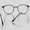 Fashion Anti-Blu Glasses Women Eyewear Retro Myopia Men Round Eyeglasses Frame Optical Computer Transparent Universal Glasses