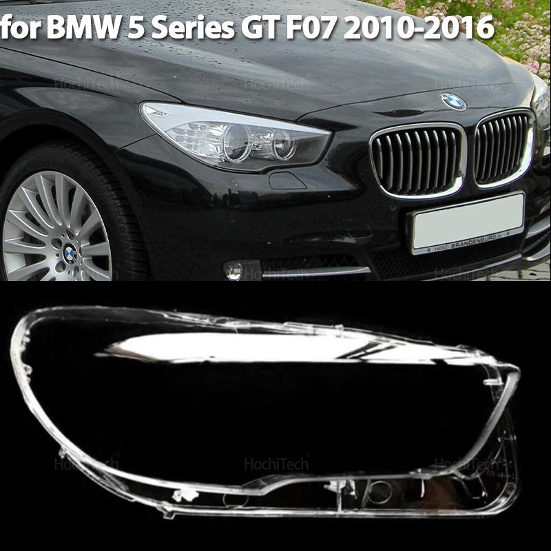 Headlights Cover for BMW 5 Series 5er GT F07 2010-2016 Lampshades Headlamp Transparent Lamp Shade Headlight Cover Lens