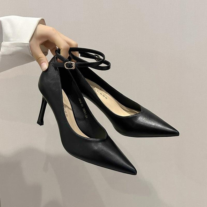 Summer Fashion New Pointy European and American Stiletto High Heels Work Shoes Fashion Everything Comfortable