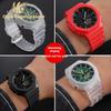 Для Casio G-SHOCK Восьмиугольный Фермерский Дуб GA-2100 GA-2110 TPU Прозрачный Корпус Ремешка для Часов Силиконовый Ремешок для Часов ga2100 Мужской Браслет