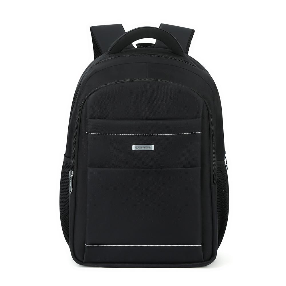 Мужская многофункциональная водонепроницаемая сумка на двойное плечо, черный рюкзак для ноутбука, большая вместимость, дорожная сумка для отдыха на открытом воздухе