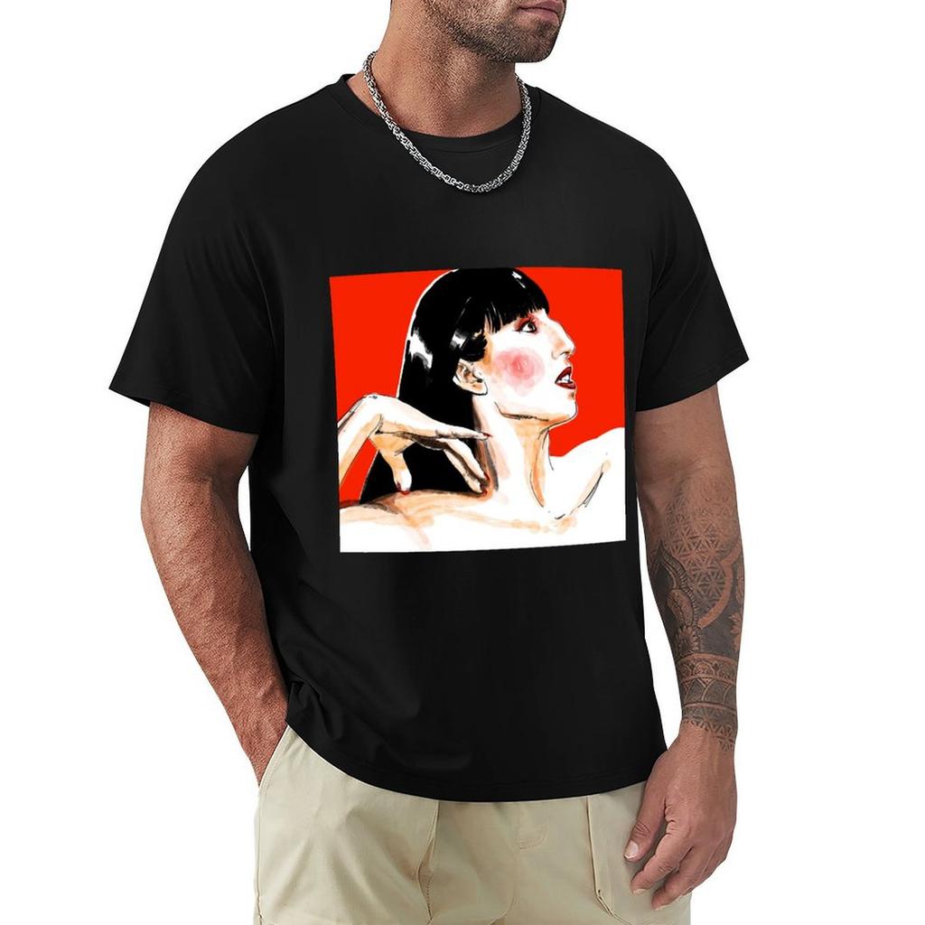 Rossy T-Shirt plus sizes heavyweights graphic tee shirt sweat t shirts men