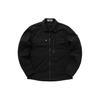 Stretch Overshirt Black Men Tops 801510210-V0029