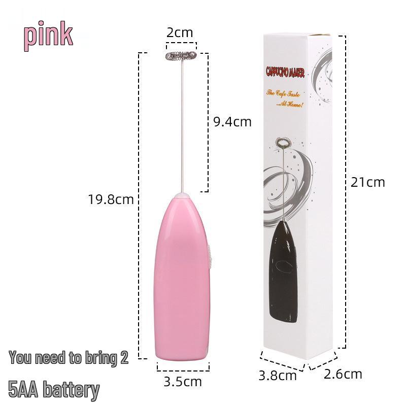 Electric Handheld Mixer: Egg Beater, Milk Frother, Coffee Foamer, Stirring Rod