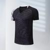 Quick-Dry Tennis Badminton Shirt Unisex Short Sleeve Team Jersey Malaysia Style Four Colors Custom Print