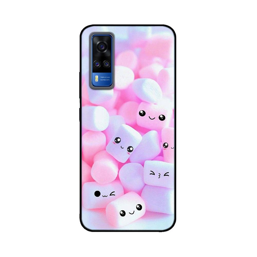 Для vivo Y31 2021 Чехол Мягкий Черный силикон Задняя крышка Fundas Для Vivo Y51a Y51 2020 Декабрь V2030 Y 51 VivoY31 V2036 Чехол для телефона