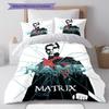 Custom Name,The Matrix Pattern Bedding Home Decoration Birthday Gift ( 1 Duvet Cover + 2 Pillowcase, Without Core),fan Merchandise.