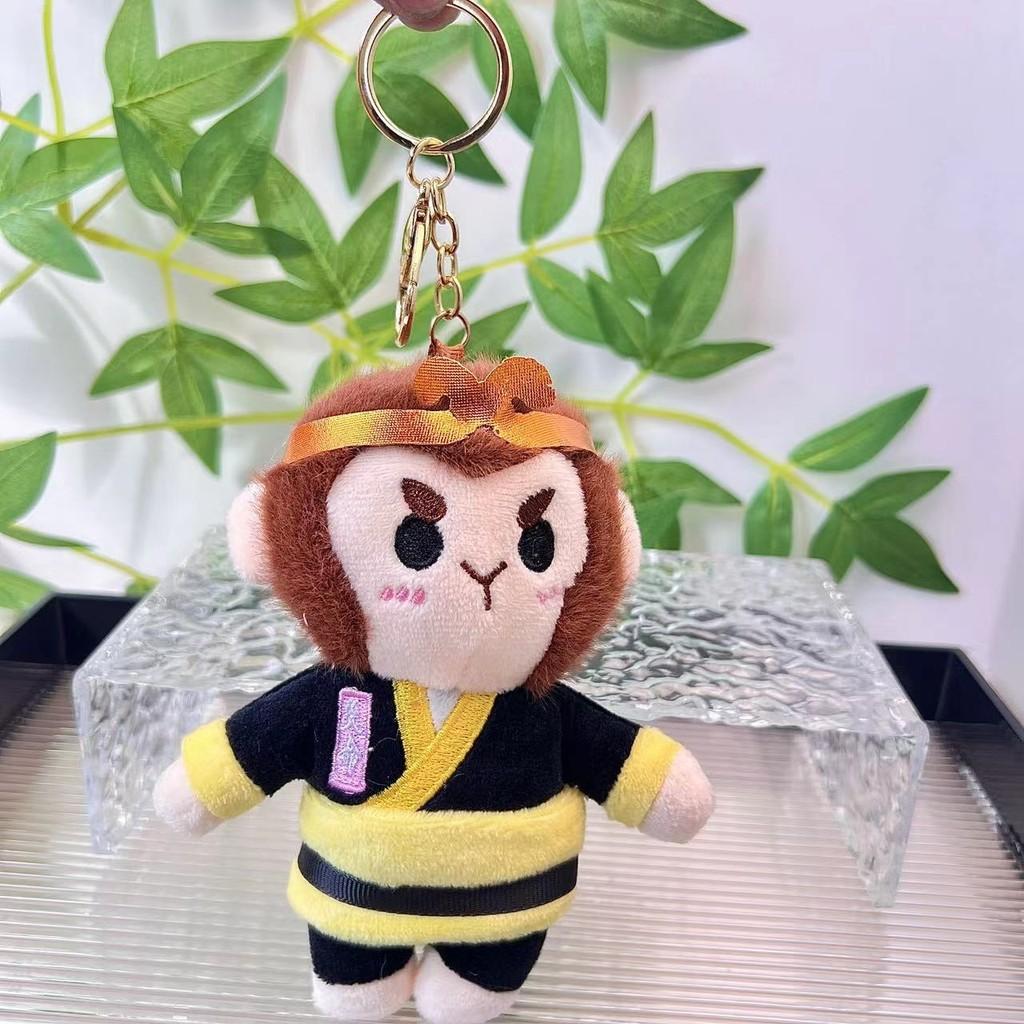 Очаровательная плюшевая игрушка Black Myth Wukong, милая фигурка обезьяны с мягким наполнителем из ПП хлопка