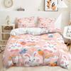 Cute Sheep Duvet Cover Set Twin King Cartoon Animal Bedding Set Polyester Rainbow Moon Comforter Cover For Kids Girl Kawaii Room