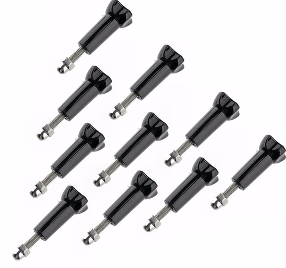 Длинный винт с накатанной головкой и колпачком Набор винтов с накатанной головкой из нержавеющей стали для замены монопода GoPro 12 11 10 9 8 7 6 5 Yi 4K Sj7 Sj8 pro DJI