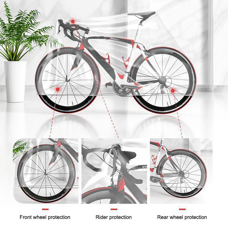 5 шт. Велосипедная передача Водонепроницаемый дождевик Чехол для велосипеда/мотоцикла Уличный солнцезащитный чехол Чехол для горного велосипеда Чехол от пыли