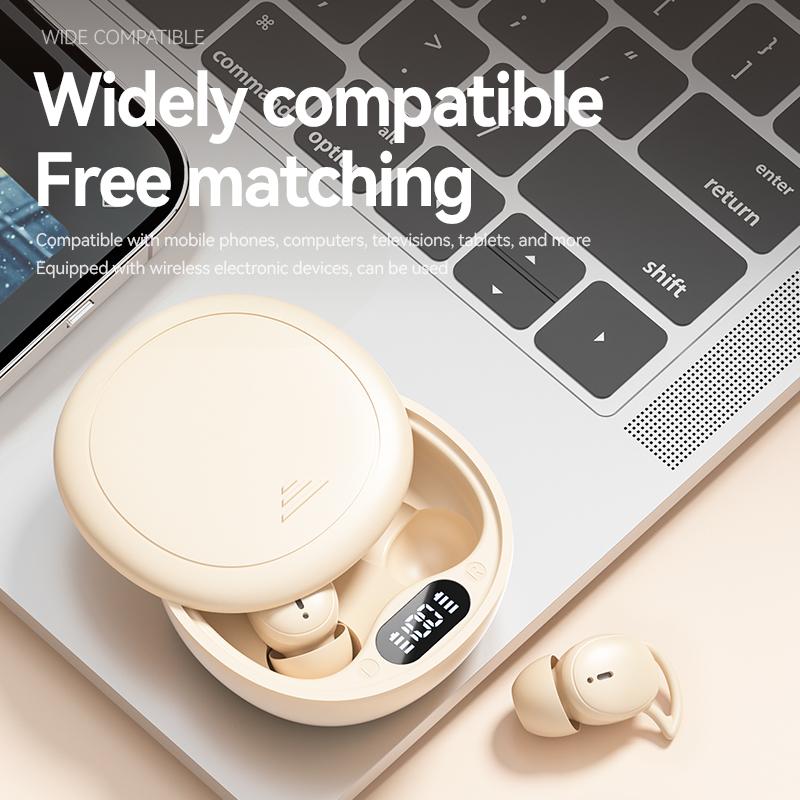 AI Invisible Sleep Headphones Zero Ear Pressure Berlin Sound Advanced Noise Cancelling All Night Comfort 45 Hour Battery