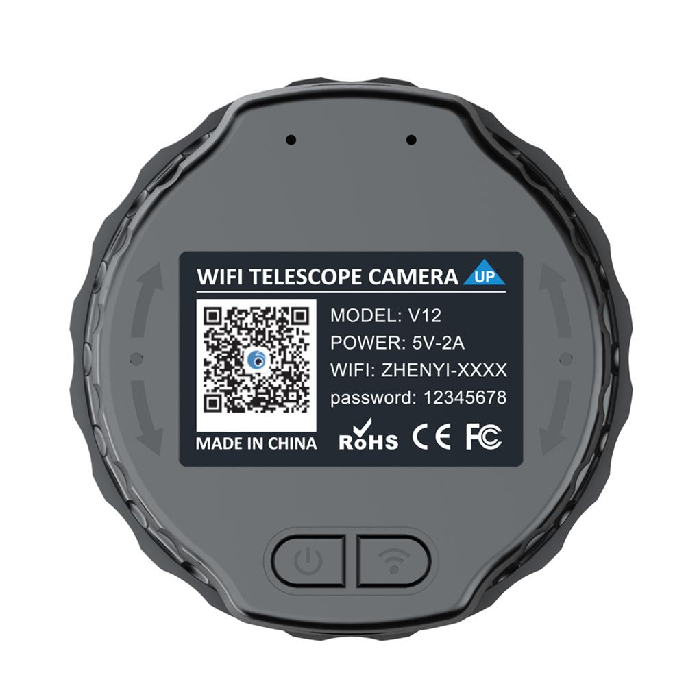 2K Камера-окуляр WiFi высокого разрешения для телескопов 25-50 мм Электронная камера-окуляр Портативная камера для зрительной трубы