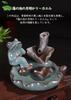 [Ceramic Crafts] Compatible with Backflow and Downflow Incense (Includes 10 Downflow Incense Sticks) - Soothing and Auspicious Ceramic Incense Burner