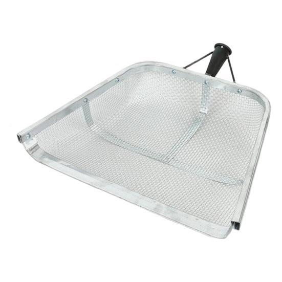 Лопата для песка, сито 4 мм/12 мм, стальное фермерское сито, портативный совок для песка, садовый сбор урожая