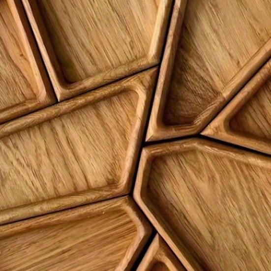 Деревянный пазл поднос для сервировки с 8 съемными отделениями Фрукты Орехи Мясо Дипы Поднос для еды Блюдо для коктейльной вечеринки