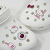 Горячие милые сандалии Miniso Sanrio Hello Kitty Series, аксессуары для обуви с отверстиями, аниме Cinnamoroll, сделай сам, украшения с высокой ценностью, подарок для друзей