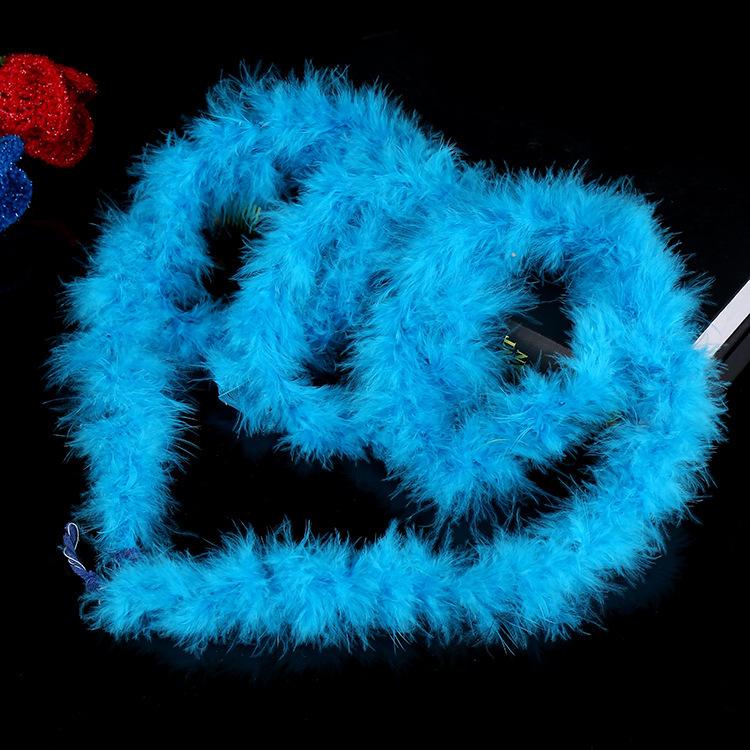 Набор пушистых перьевых гирлянд для украшения рождественских елок и свадеб