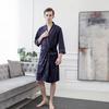 Spring & Summer Waffle Bathrobe - Men's & Women's Plus Size Couple Pajamas Yukata