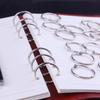 50Pcs Sturdy Metal Binder Rings O Ring Book Binder Rings Metal Opening Ring  Home Office