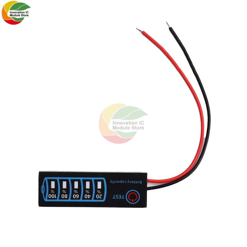 1S-8S 18650 Li-ion Lipo Lithium 5-30V Индикатор уровня свинцово-кислотной батареи Тестер ЖК-дисплей Измеритель мощности Модуль Измеритель напряжения