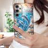 Чехол 'Звездное Море Дельфин Приключение' Для Samsung S26 S25 S24 Ultra S23 S22 S21 FE A15 A16 A17 A35 A36 A37 A54 A55 A56 A57 5G Кожаная Текстура Обложка